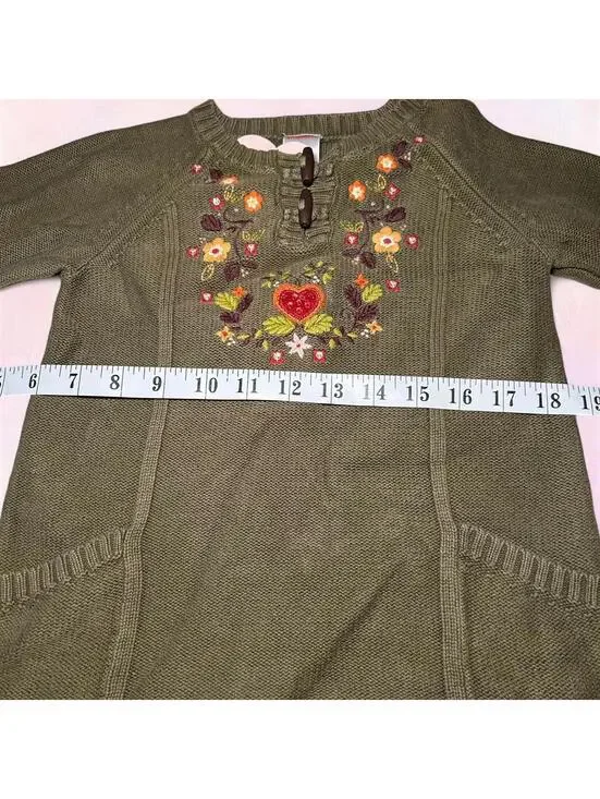 Green Cottagecore Fairycore Gymboree Children’s Top Size 5T - Picture 6 of 6